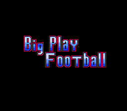 Mike Ditka's Big Play Football (USA) (Proto) [b]